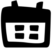 Icon of calendar.